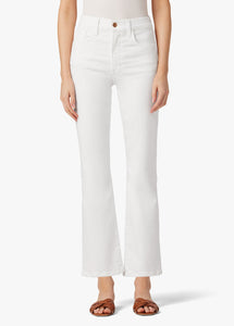 THE CALLIE HIGH RISE CROPPED BOOTCUT // FLAWLESS // WHITE
