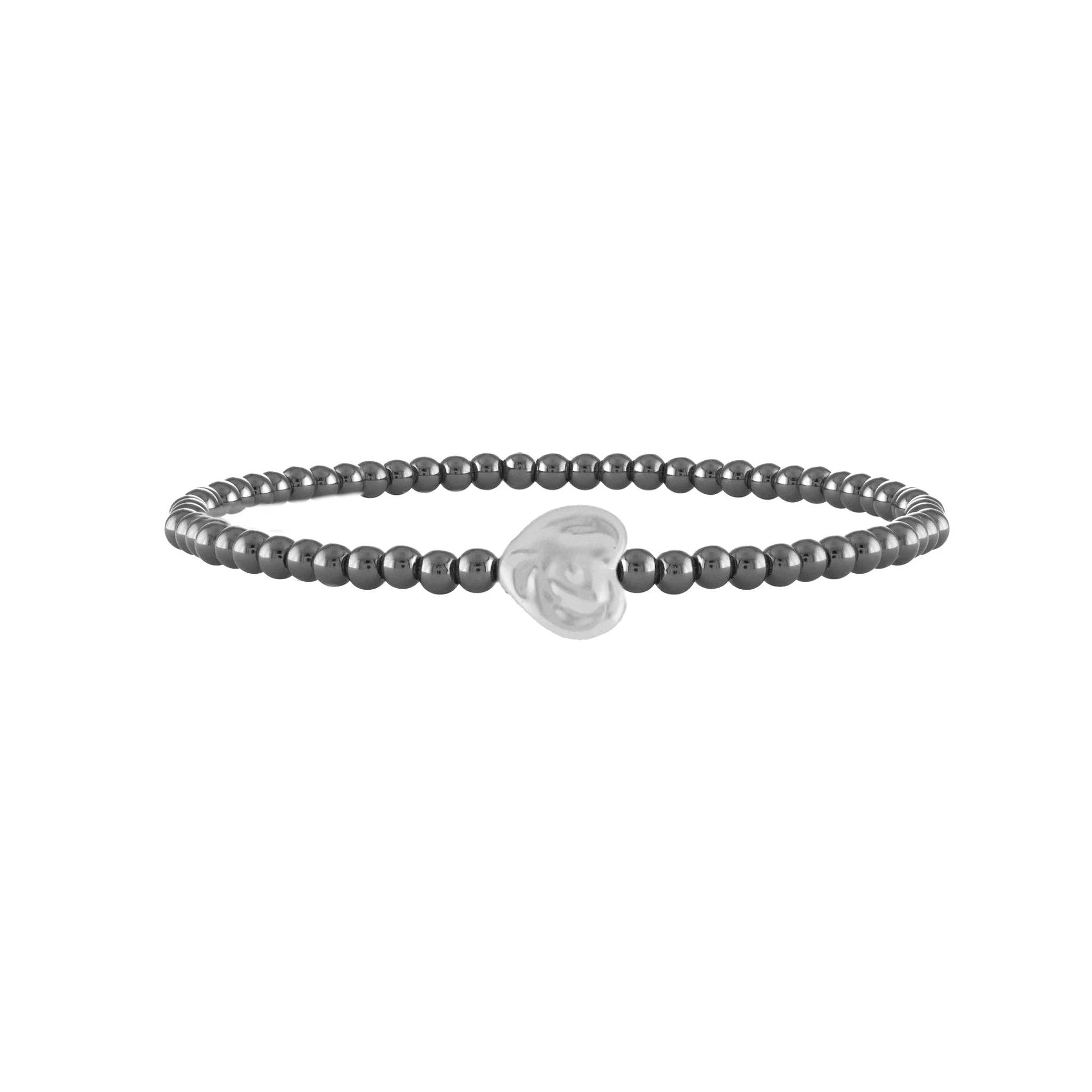 Isla Pearl Heart Anklet
