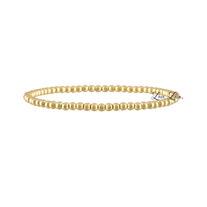 Build Your Own Stack Of Beaded Bracelets Made with Elastic