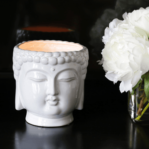 White Buddha 3-Wick Scented Candle