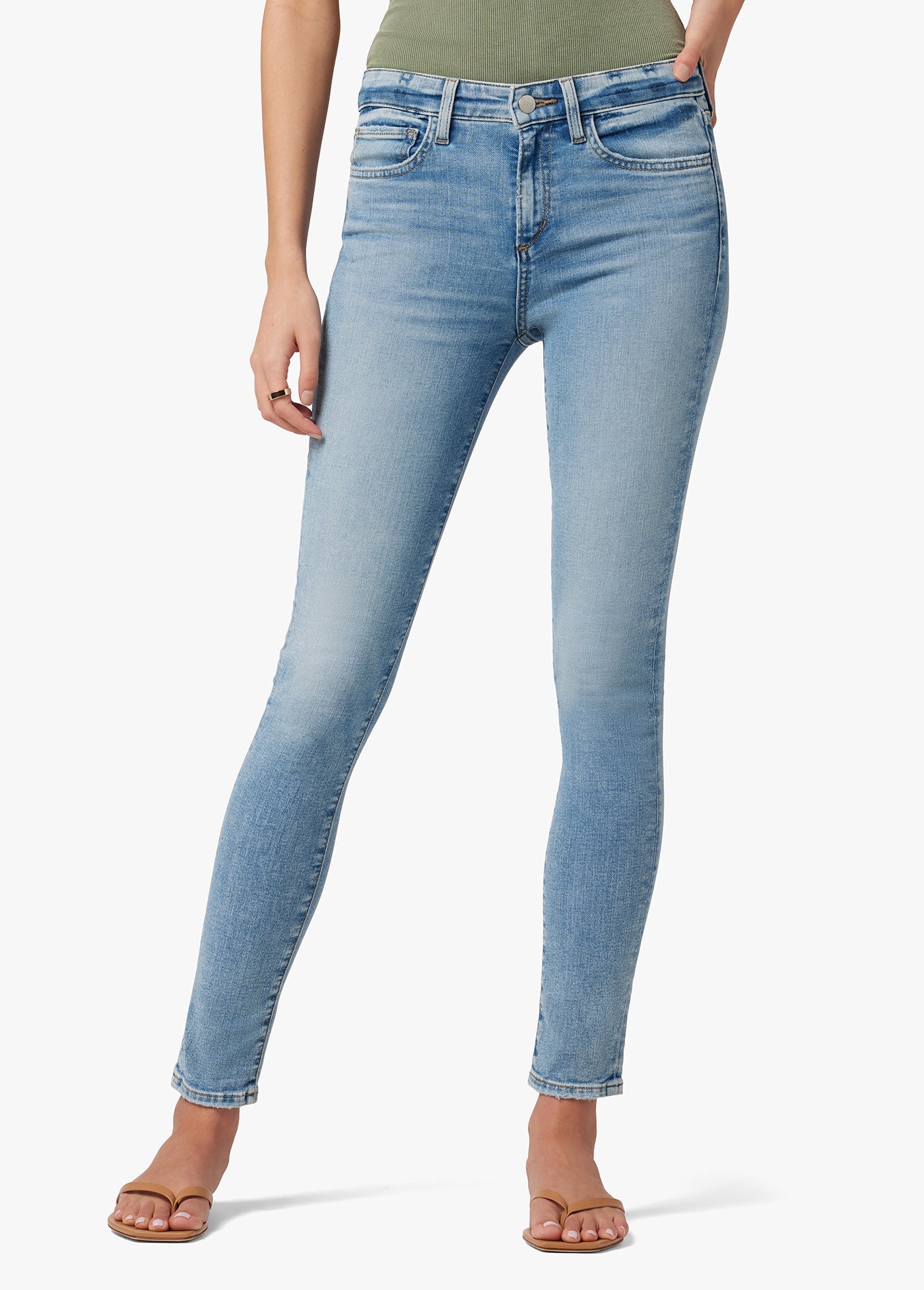 Cropped new arrivals cuff jeans