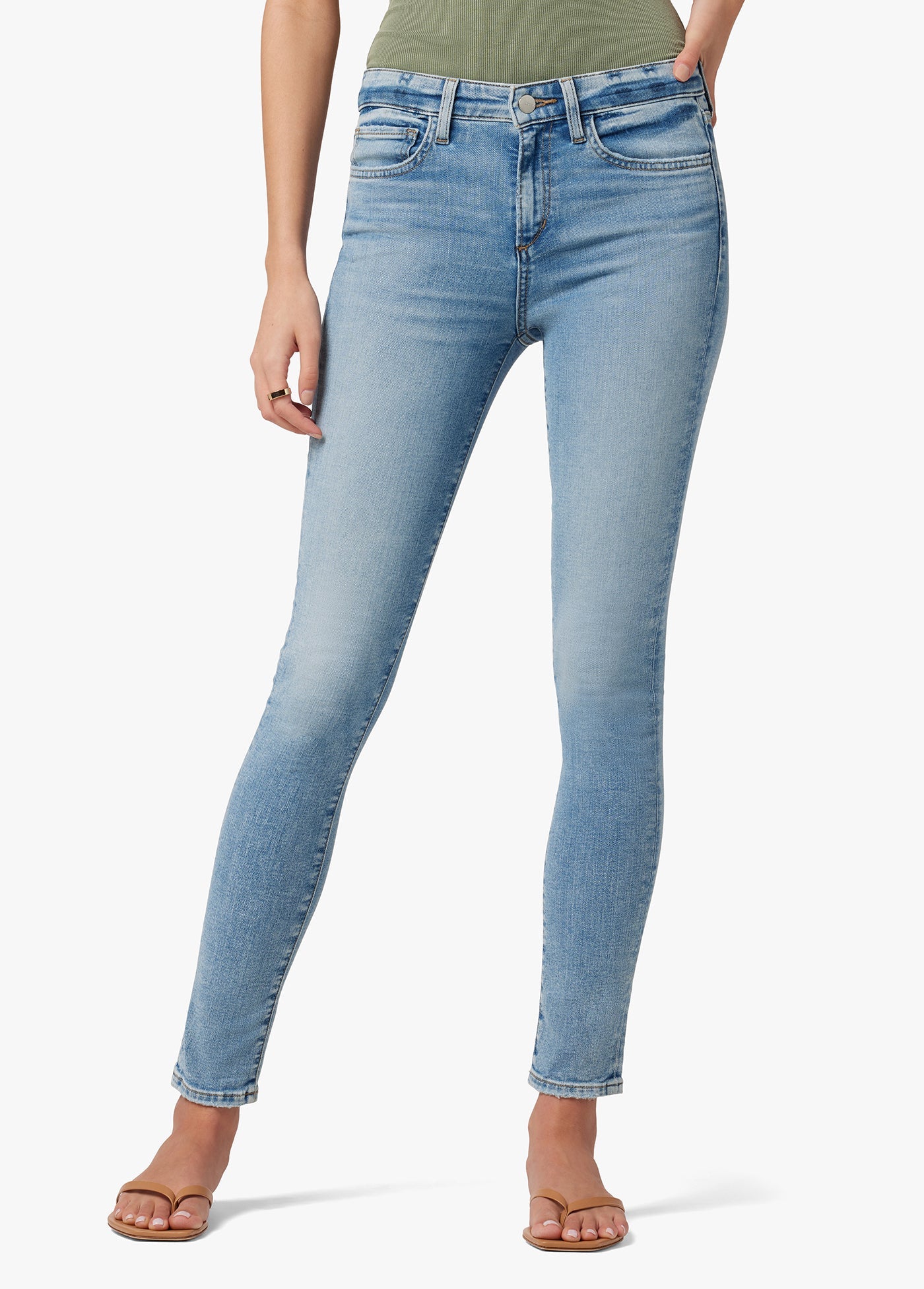 The icon crop cuffed jeans